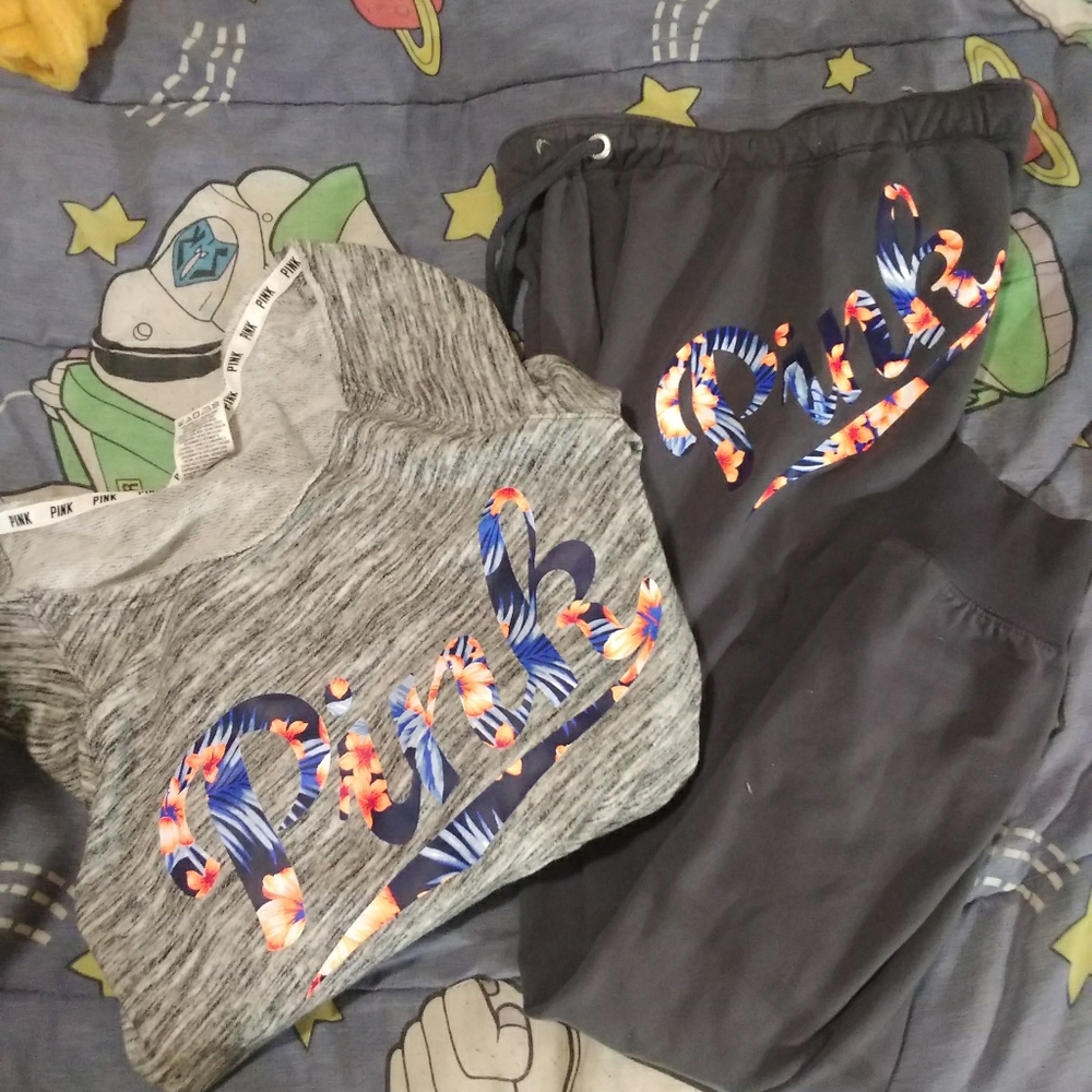 Pink by Victoria's Secret Sweater Joggers Set